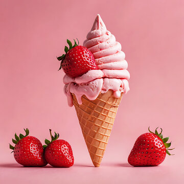 Normal Cone - Strawberry