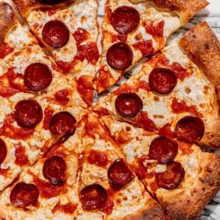 Beef Pepperoni Pizza