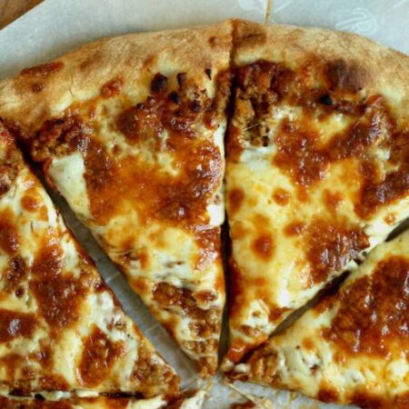 Beef Bolognese Pizza