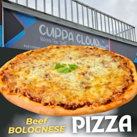 Beef Bolognese Pizza