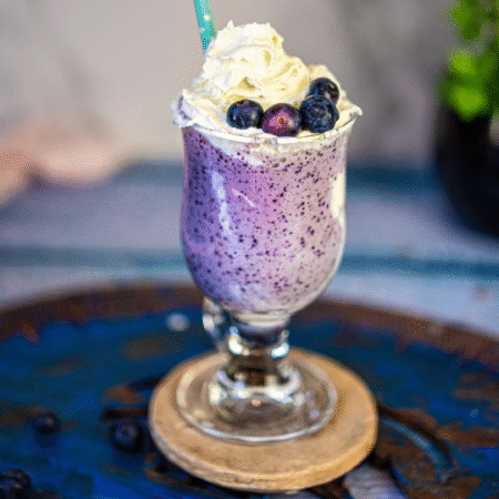Blueberry Milk Shake